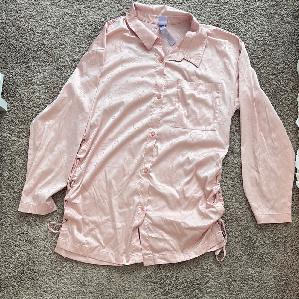 Savage X Fenty Pink Chemise